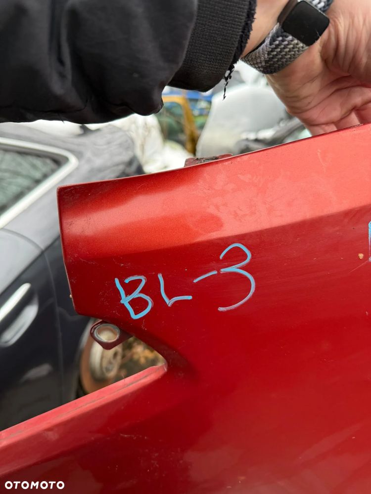 Błotnik przedni prawy FORD C-MAX I 2003-2010 czerwony metalik - 3