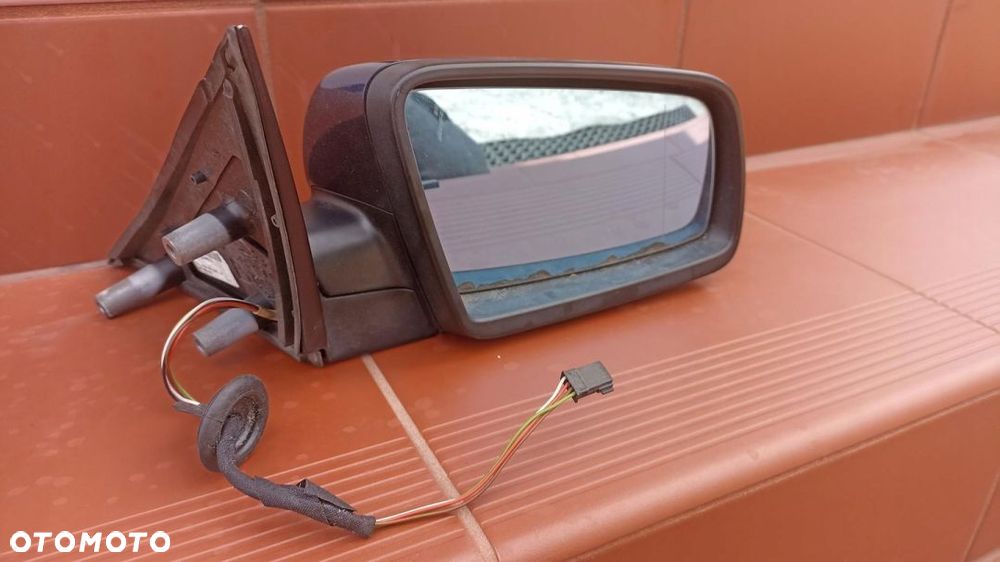 BMW E60 E61 LUSTERKO PRAWE TIEFSEEBLAU 4piny PRZÓD - 8