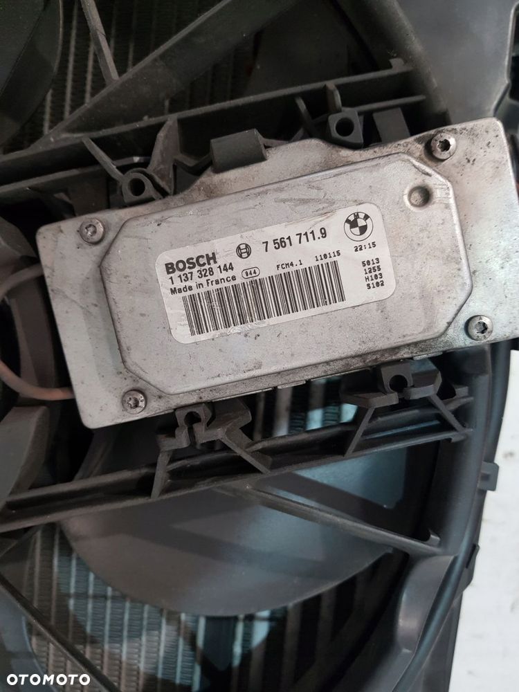 komplet chłodnic wentylator 7801993 bmw e87 e90 e91 2.0d - 12