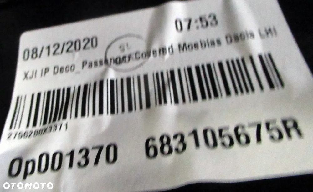 DACIA SANDERO III 3 STEPWAY DEKOR OSŁONA DESKI KONSOLI KRATKI 683105675R - 4