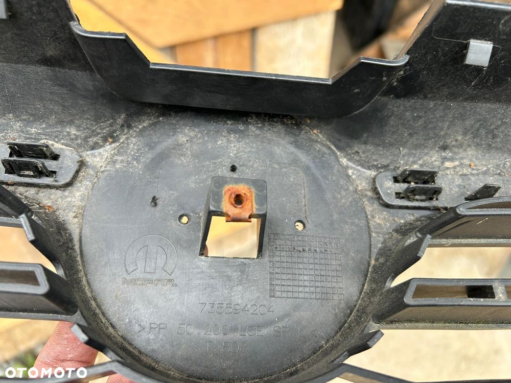 FIAT DOBLO II LIFT GRILL ATRAPA ZDERZAKA CHŁODNICY PRZÓD 735594204 - 5