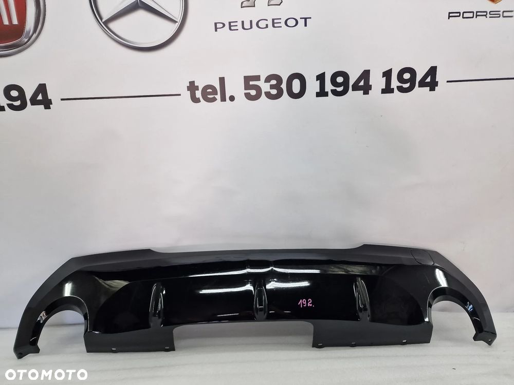 BMW 1 F40 M-PAKIET 19- DYFUZOR / SPOJLER ZDERZAKA TYLNEGO TYLNIEGO TYŁ , NR 51128070950 / 51128070951 , NR AUKCJI DT192 - 1
