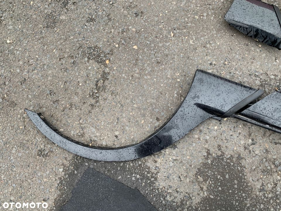 PROGI KOMPLET NAKŁADKI AREO BLACK 475 BMW E83 X3 - 9