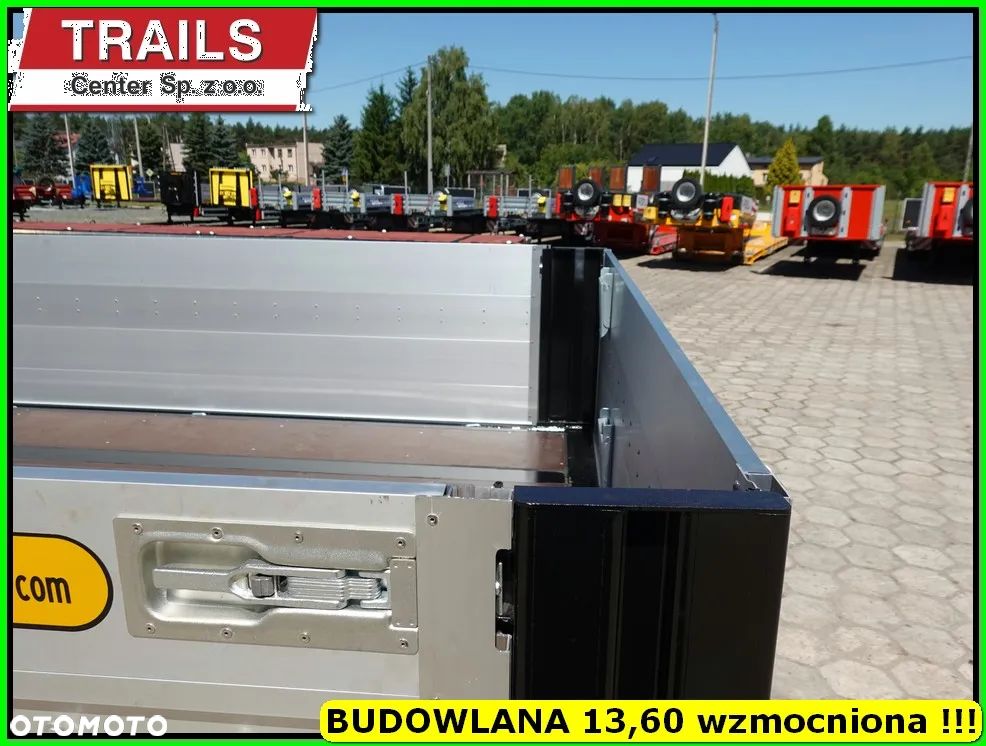 Orthaus Pokład 13,60 m, MOCNA KRATOWNICA, burty aluminiowe !!! - 17