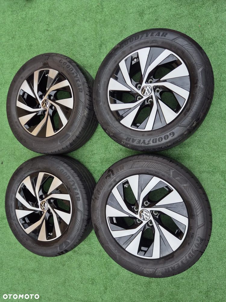 Volkswagen VW Audi Skoda Felgi z oponami KOŁA 215/60 R16 Goodyear ET43 - 6