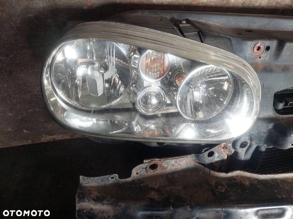 KOMPLETNY PRZÓD ZDERZAK PRZÓD LAMPY PAS PRZEDNI VOLKSWAGEN GOLF IV LB5N - 10