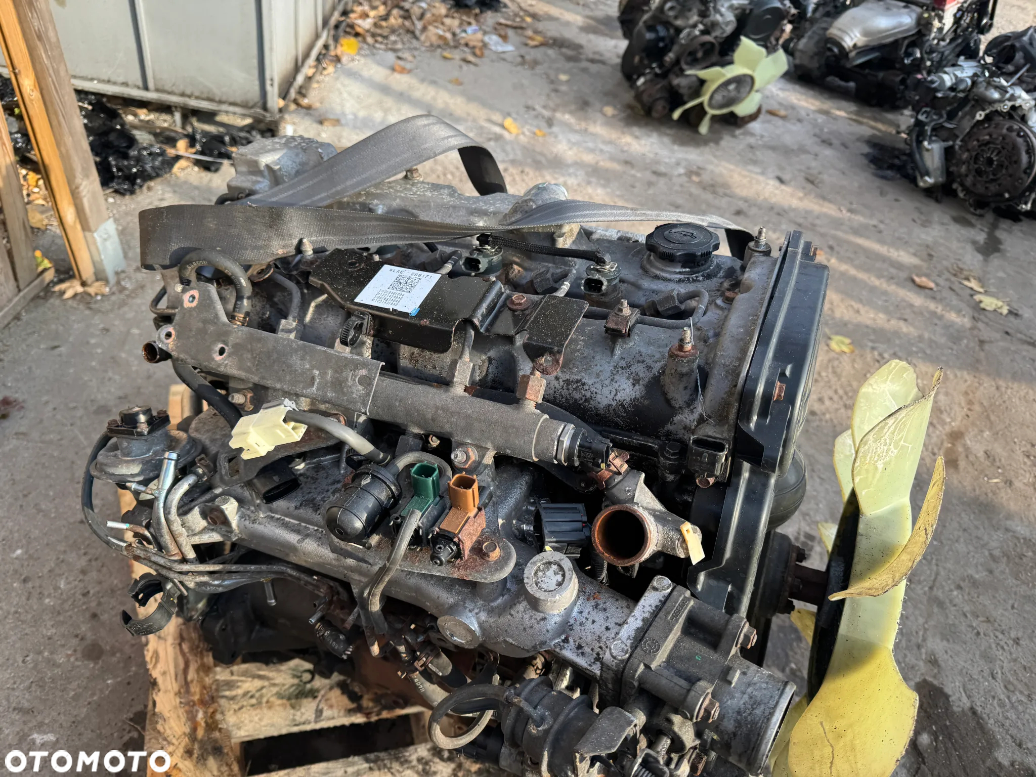 silnik wlae 2.5 tdci ford ranger kompletny 155 tys Euro 5 11r. - 9