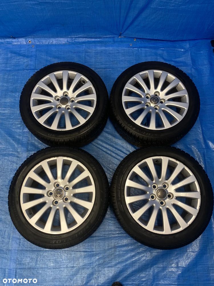 KOŁA KOŁO FELGA ALUMINIOWE ALUSY 18" 8J  5X120; 67,1mm KOMPLET OPONY ZIMOWE DUNLOP 4,8mm OPEL INSIGNIA A  BMW - 2