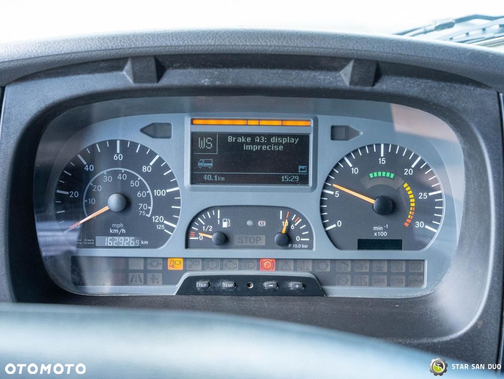 Mercedes-Benz ZETROS 1833 4x4 Podwozie Rama do zabudowy Kamper - 12