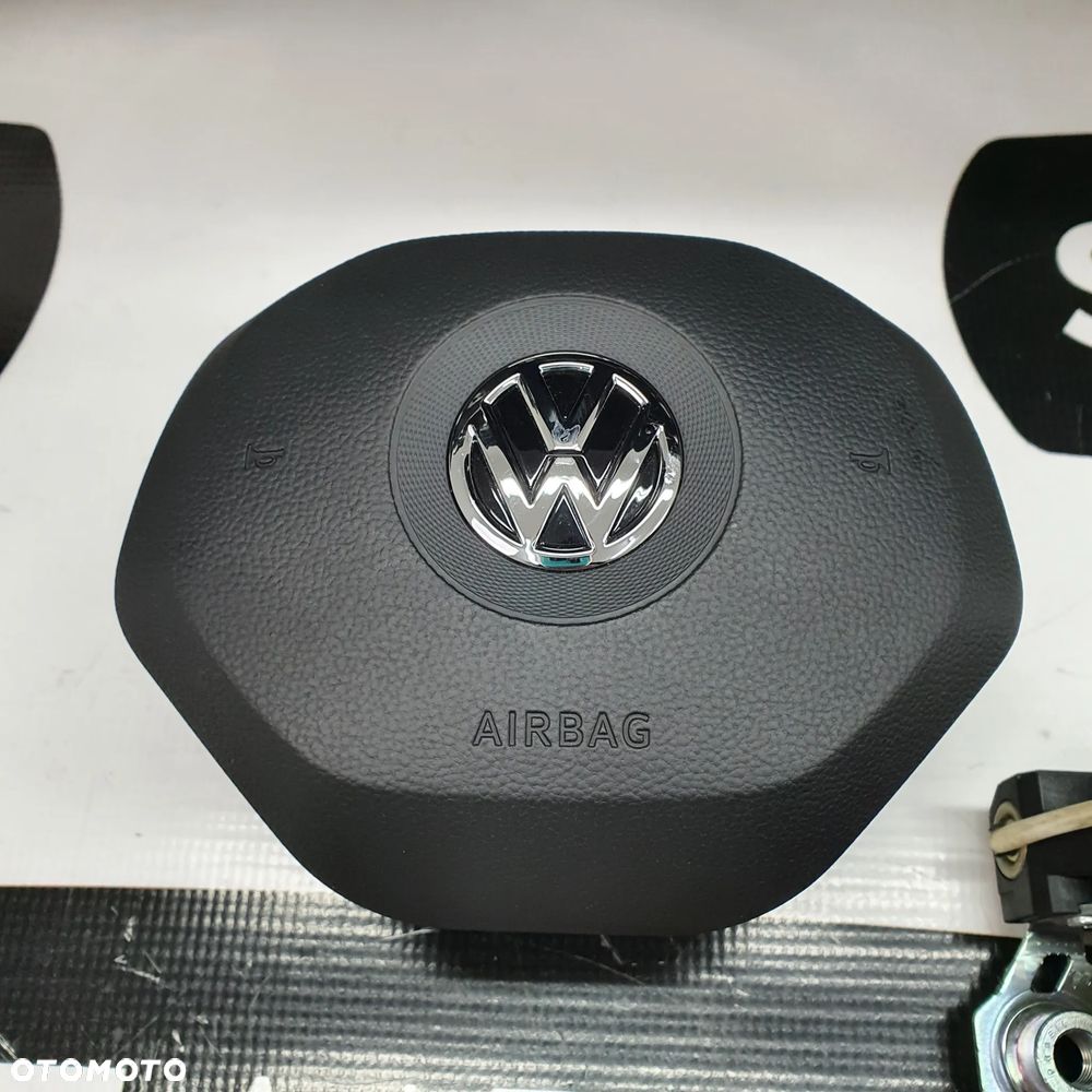 VW T6.1 DESKA ROZDZIELCZA KONSOLA KOKPIT PULPIT PODUSZKI AIRBAG AIR BAG PASY KIT SET - 5