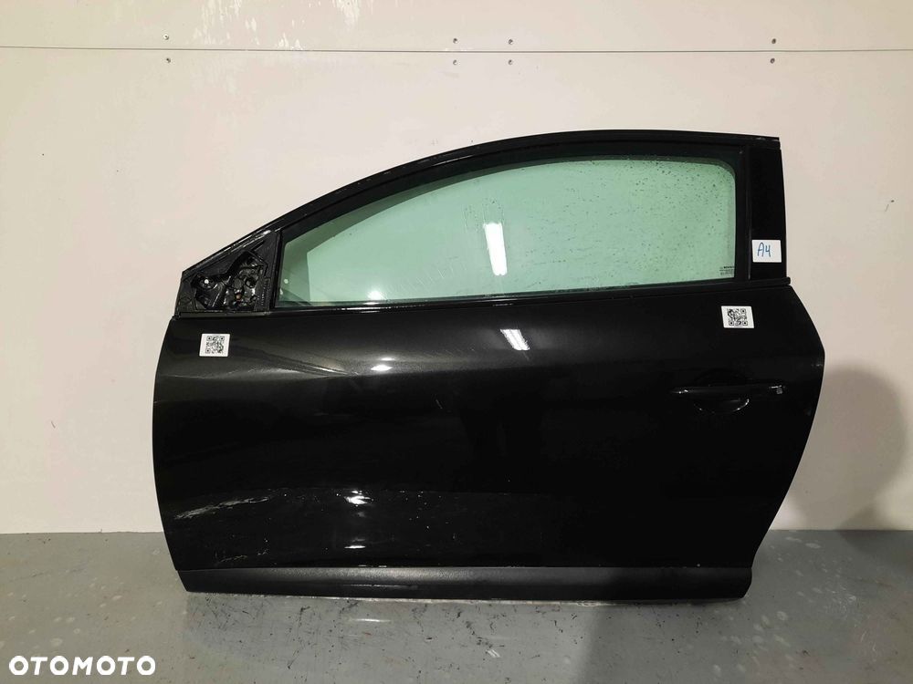 } DRZWI PRZÓD PRZEDNIE LEWE RENAULT MEGANE 3 III COUPE TEGNE CZARNE - 1