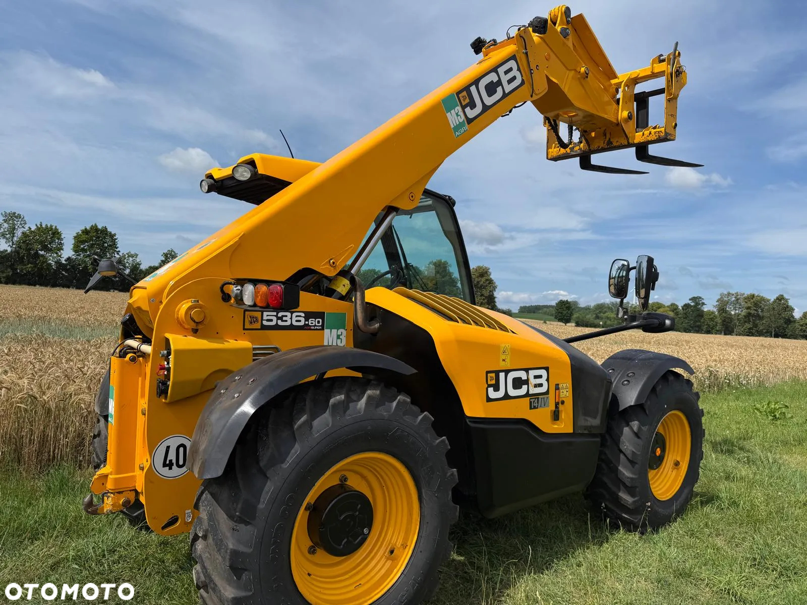 JCB Ładowarka teleskopowa Jcb 536-60 AGRI SUPER 2018 ROK Niski przebieg Bardzo bogata - 4