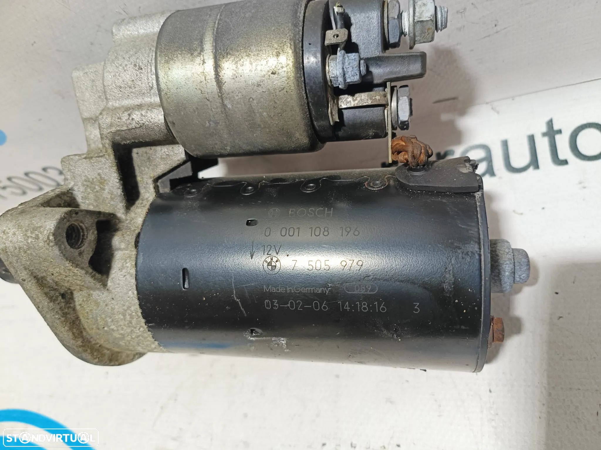 MOTOR ARRANQUE BMW SERIE 3 E46 318i 16V 143CV N42B20A 12417505979 7505979 0001108196 - 1