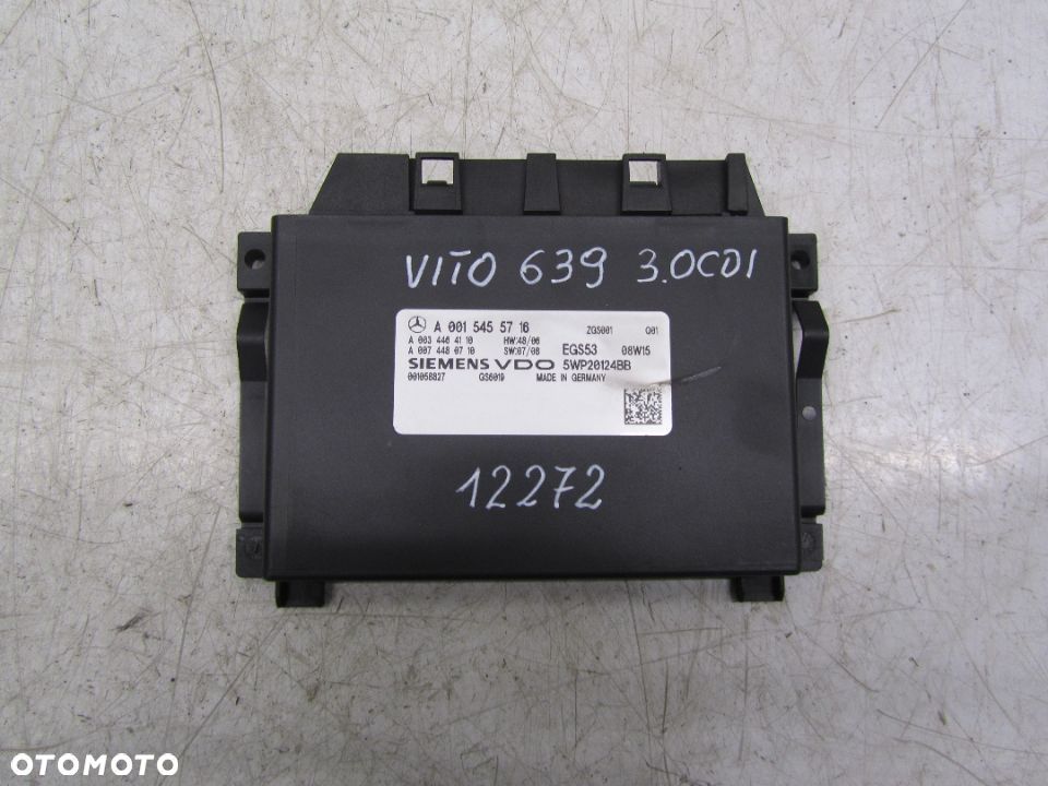 vito 639 3.0CDI V-klasa sterownik skrzyni biegów 0015455716 - 1