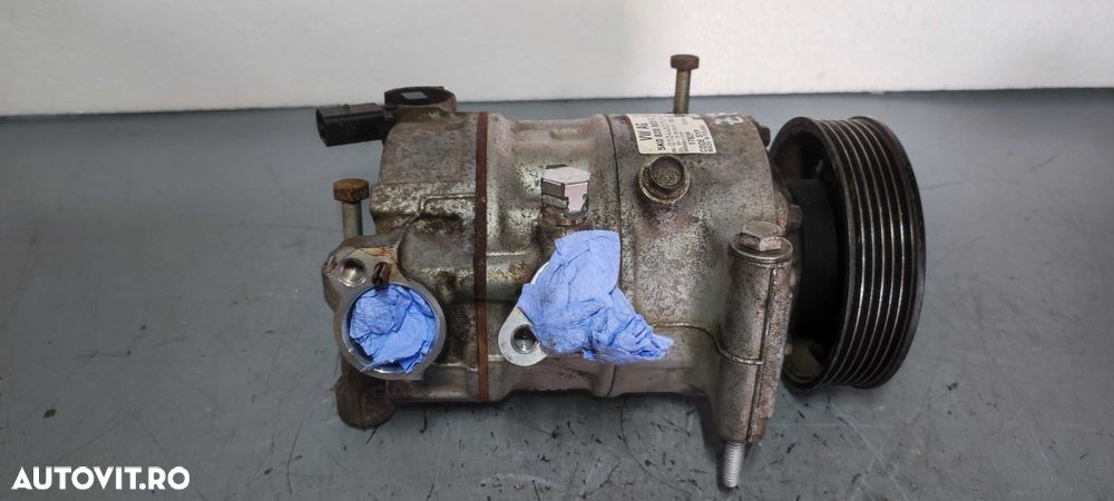 Compresor clima volkswagen vw golf 6 hatchback 1.2 CBZ cod 5K0820803G - 6