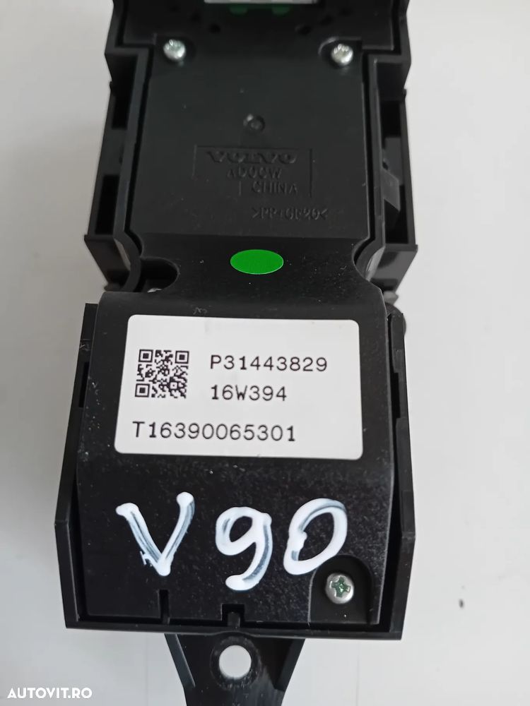 Buton frana De Mana/Start?stop Volvo XC90 XC60 V90 S90 Cod 31443829 An 2016+ Volan Stanga - 8