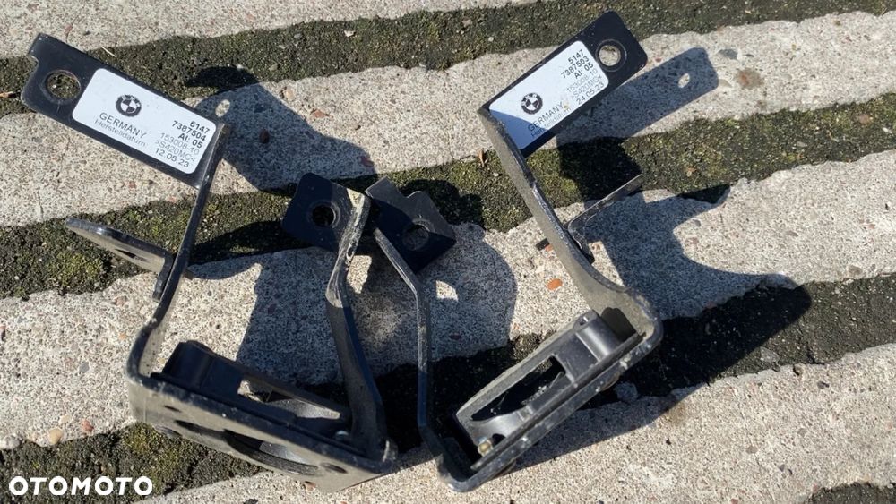 BMW G31 MOCOWANIE SIATKI ODDZIELAJĄCEJ TYŁ PRAWY 7387504 TYŁ LEWY 7387503 KOMPLET - 1