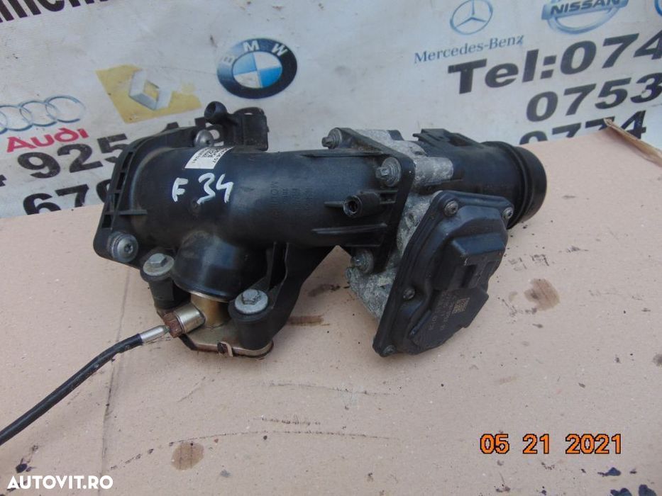 Clapeta Acceleratie BMW 2.0 N47 F10 F30 F20 E87 E81 E84 X1 X3 E60 E91 - 4