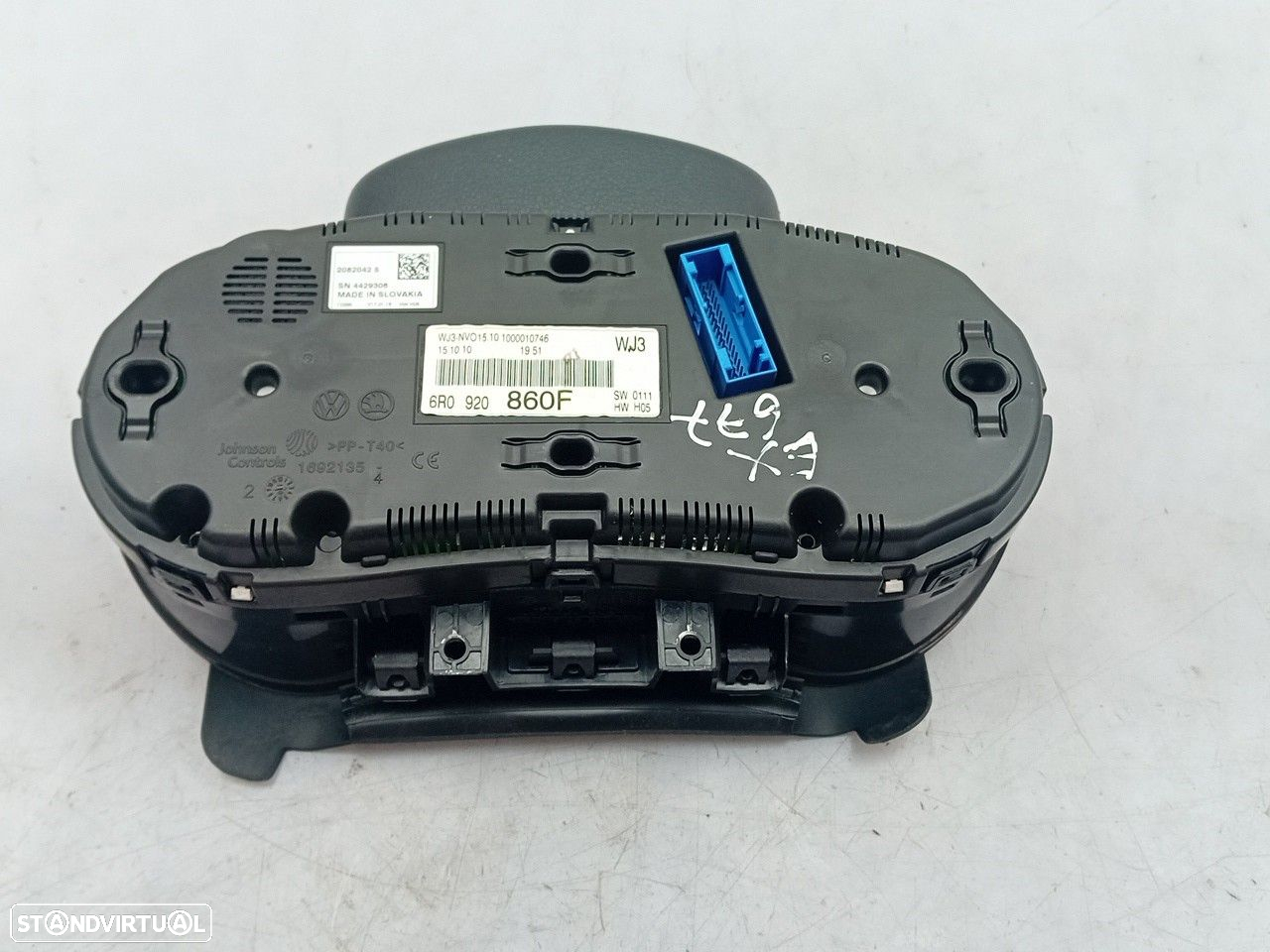 Quadrante / painel de instrumentos VOLKSWAGEN Polo (6R, 6C) - 3