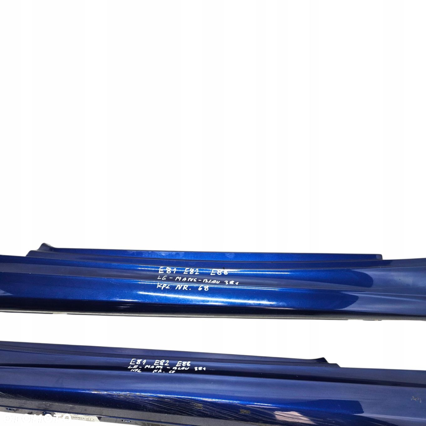 Bmw E81 E82 E88 Listwa Progowa Progi L+P M-Pakiet Le Mans Blau 381 Kpl 68 - 12