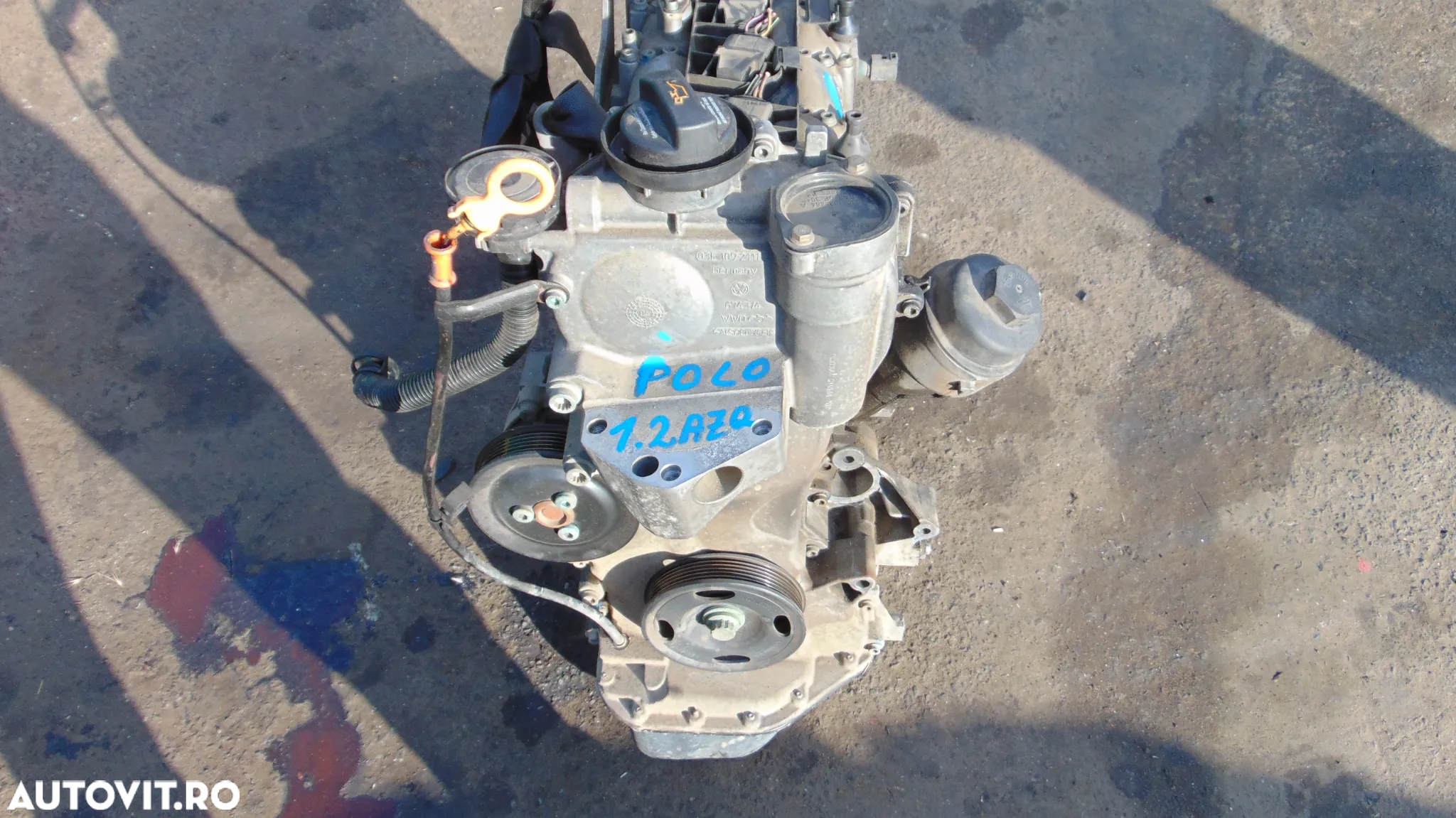 Motor 1.2 12 valve cod AZQ,VW Polo 9N,Skoda Fabia 1,Seat Ibitza,Cordoba an 2004 - 7