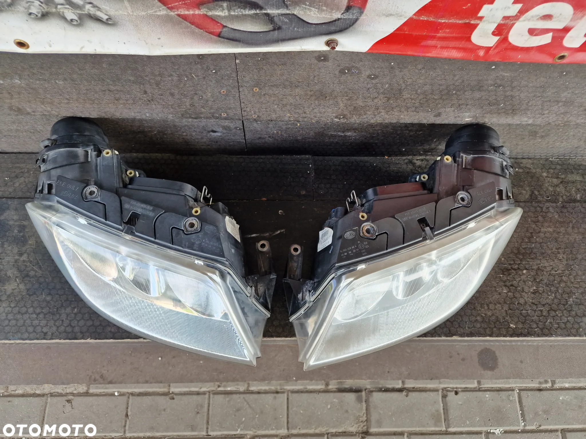 LAMPA PRZÓD PRAWA LEWA VW PASSAT B5 Lift Xenon 3B7 - 4