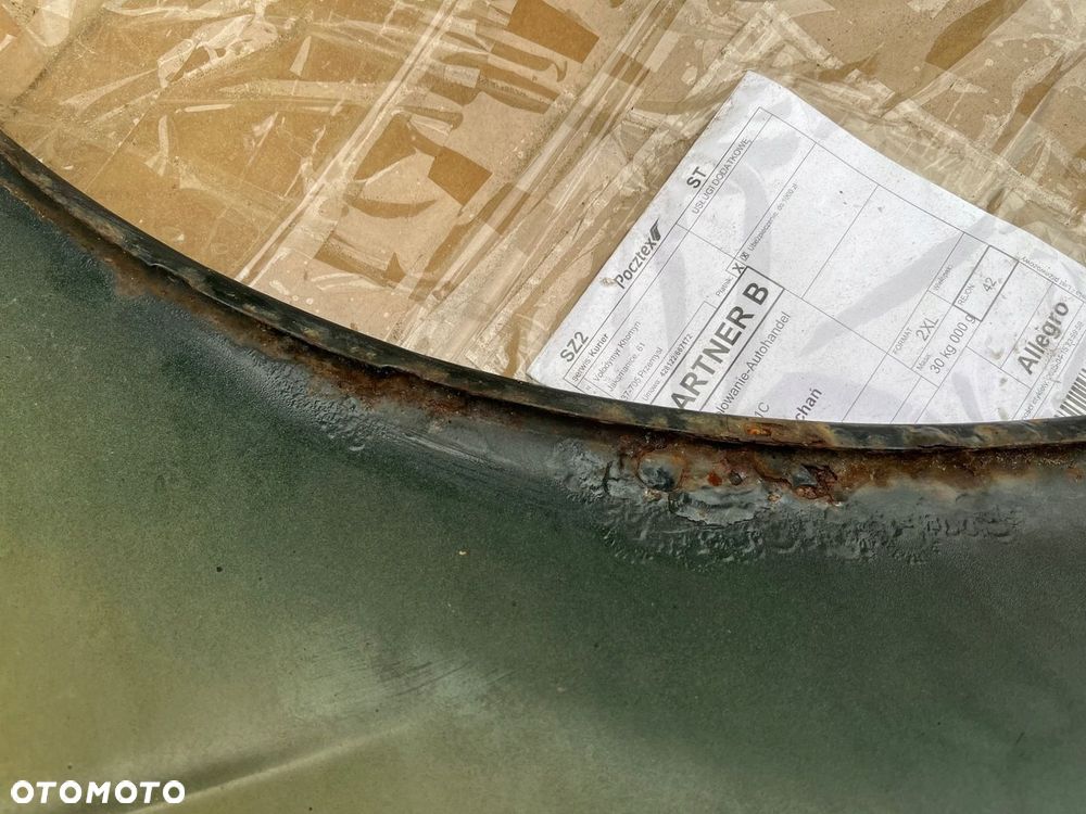 bmw e38 błotnik prawy przód przedni 324/6 Oxfordgruen do malowania - 13