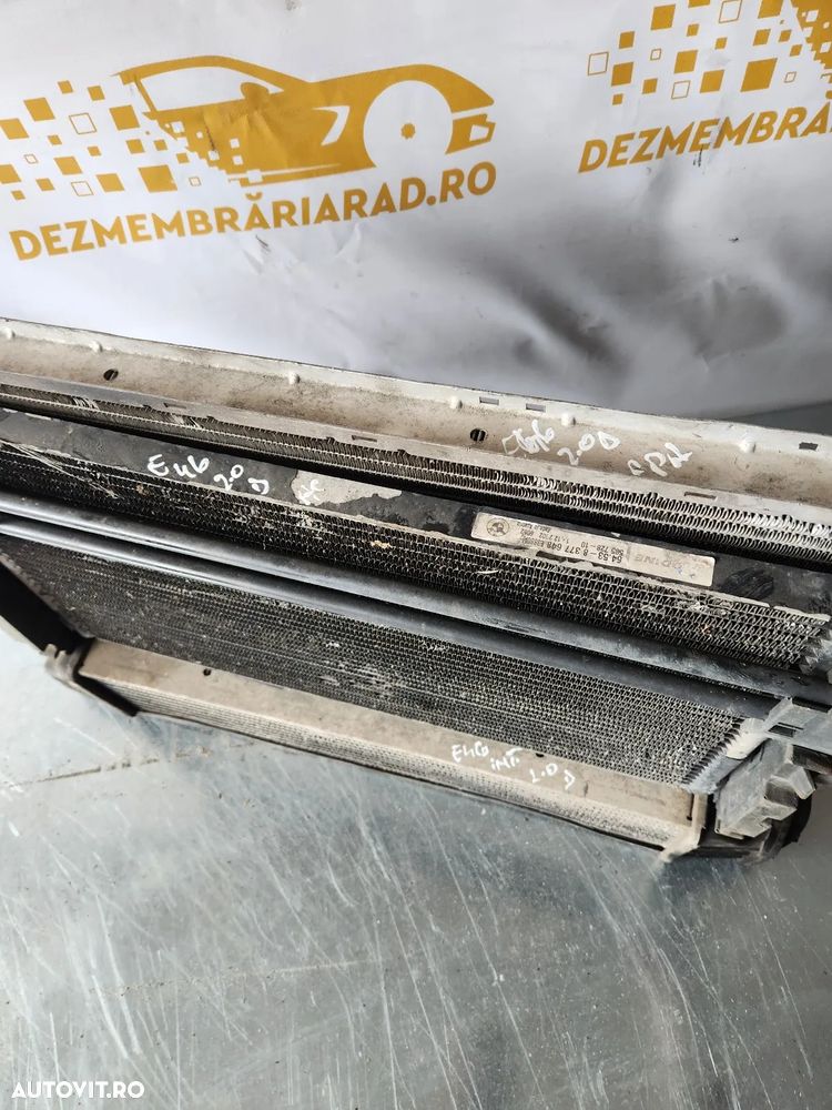Grup Radiatoare Radiator Apa Clima Intercooler Servo Bmw E46 2.0 Diesel - 7