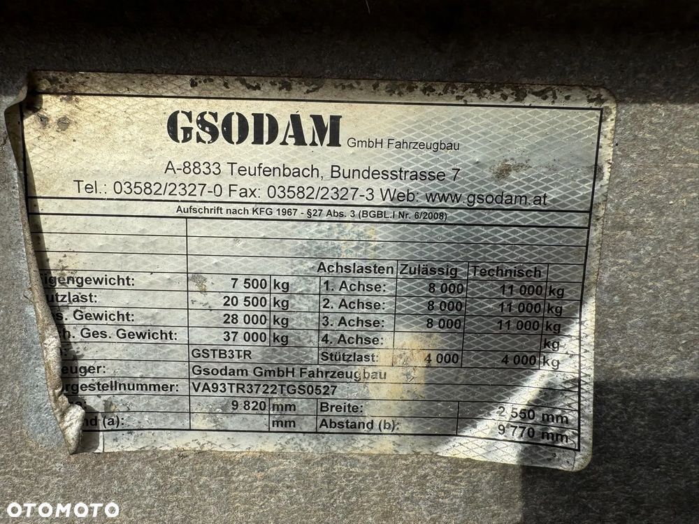 Inny GSODAM laweta niskopodwoziowa - 9