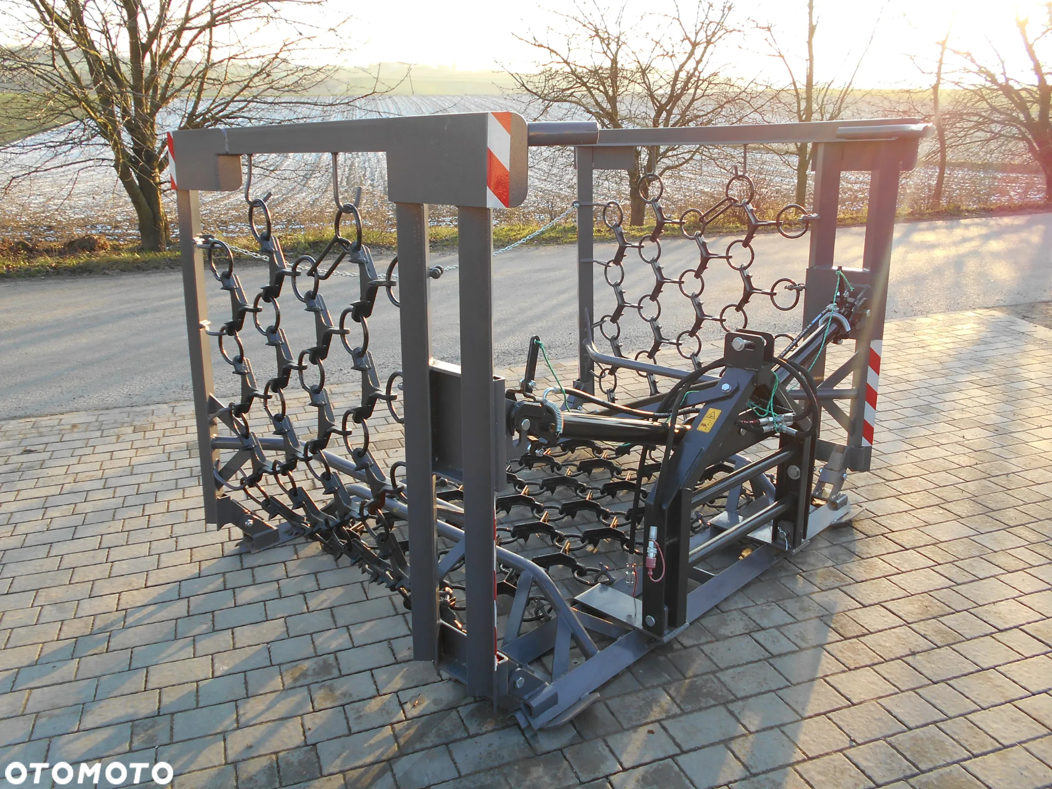 włóka łąkowo polowa 5/6m 4rzędy/składana hydraulicznie 2 strony gratis - 5