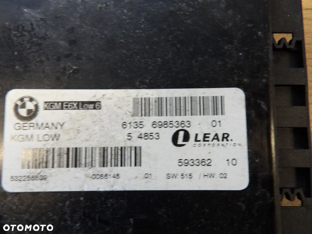 BMW - E60,E61 - MODUŁ , STEROWNIK ŚWIATEŁ - 6985363 - 2