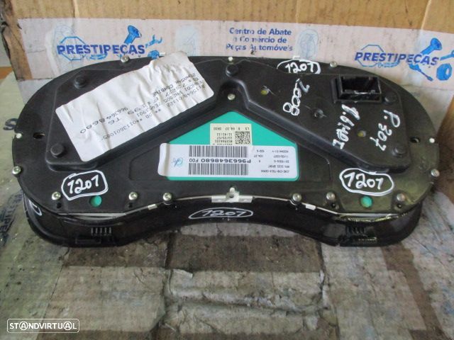 Quadrante 9663648680 PEUGEOT 307 2008 1.6HDI MPH    DIGITAL - 3