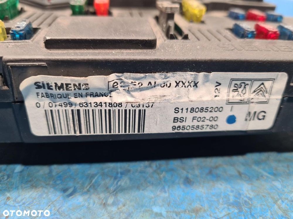 CITROEN C3 I MODUŁ BSI 9650585780 - 3