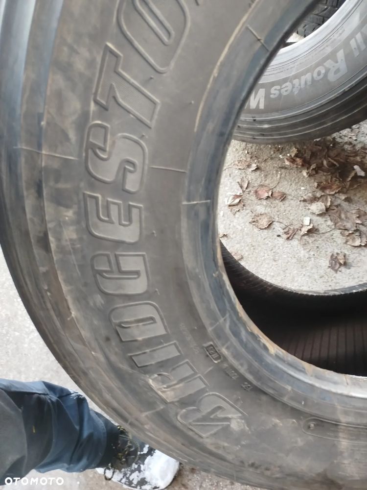 385/65R22.5 160K Bridgestone 179+ FRT 2 nowe z demontażu gwarancja - 6