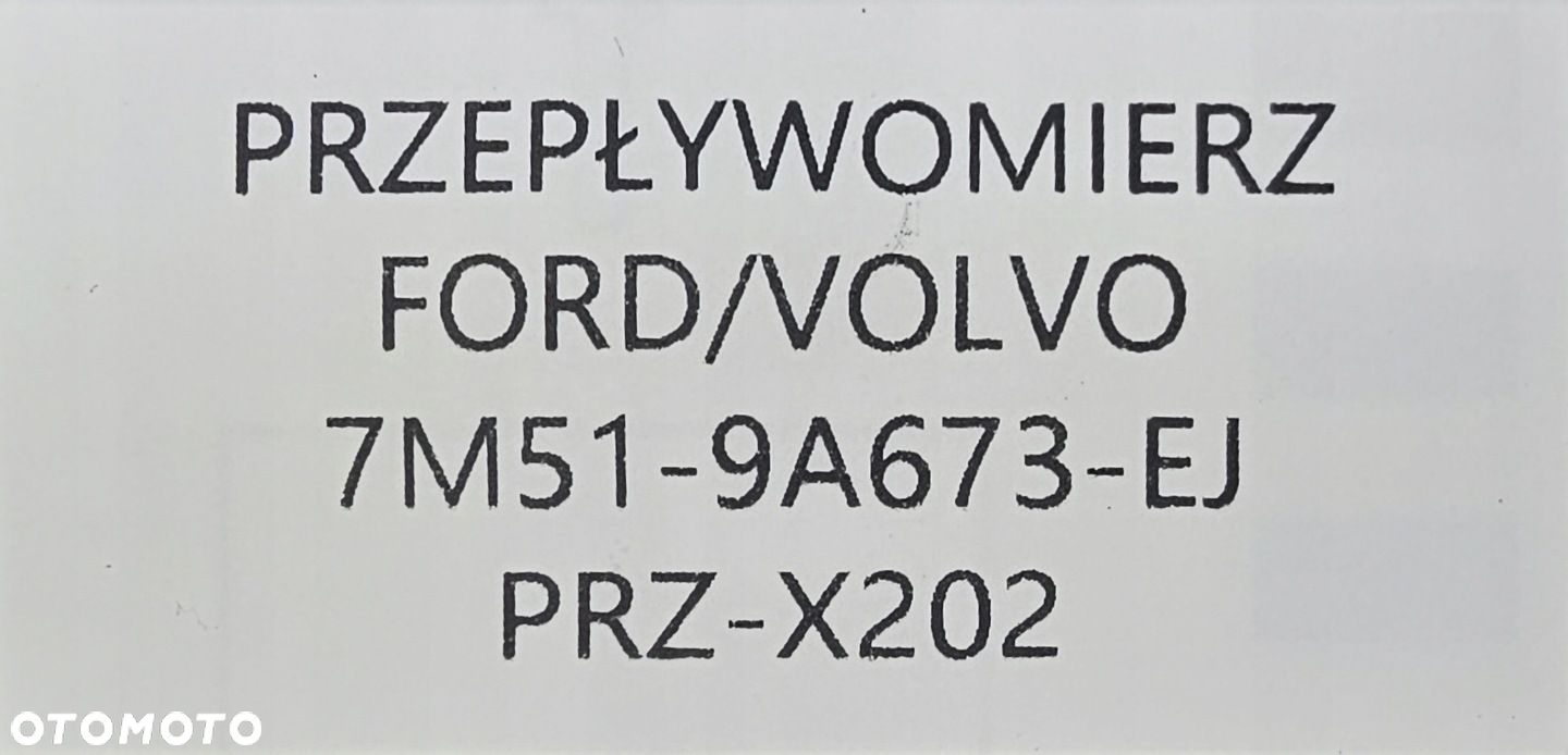 NOWY ORYGINALNY PRZEPŁYWOMIERZ FORD / VOLVO 1.6 / 2.0 DIESEL 7M51-12B579-BB - 5