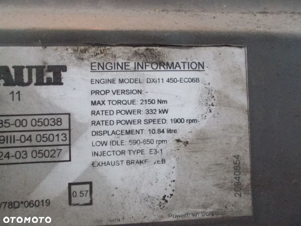 POMPOWTRYSKIWACZE 20747797 VOLVO RENAULT premium - 2