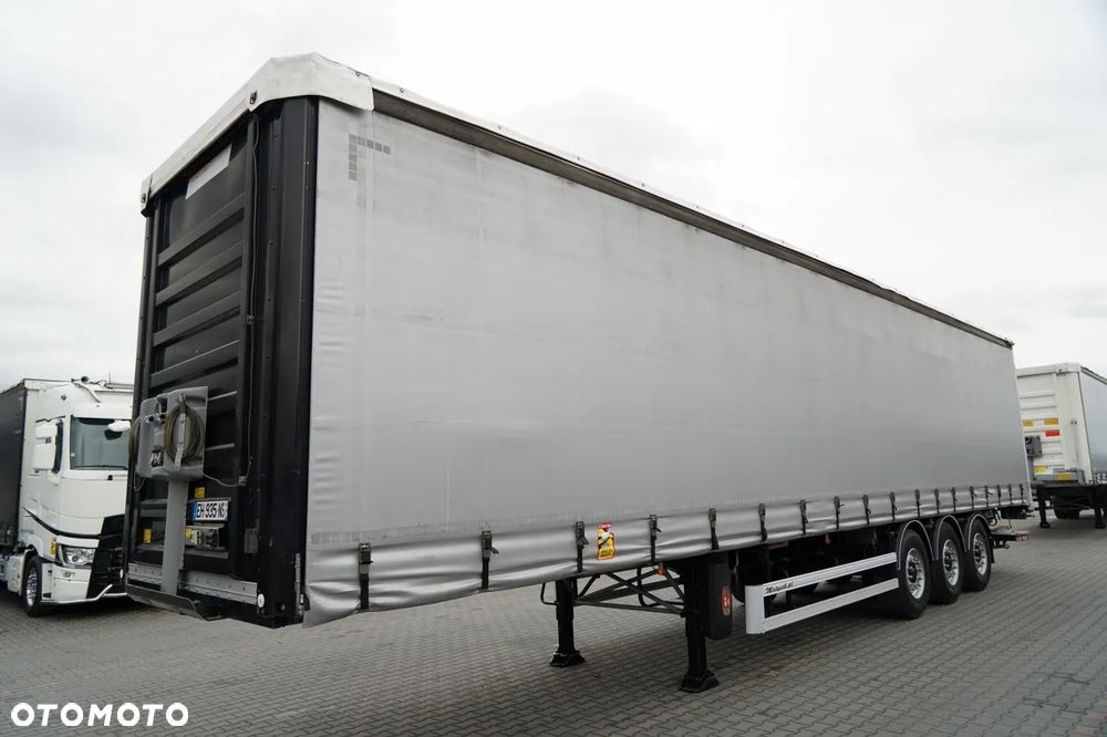 Fruehauf FIRANKA / STANDARD / WINDA DHOLLANDIA 2 000 kg / MOCNA PODŁOGA SZYNA DESKA / - 4