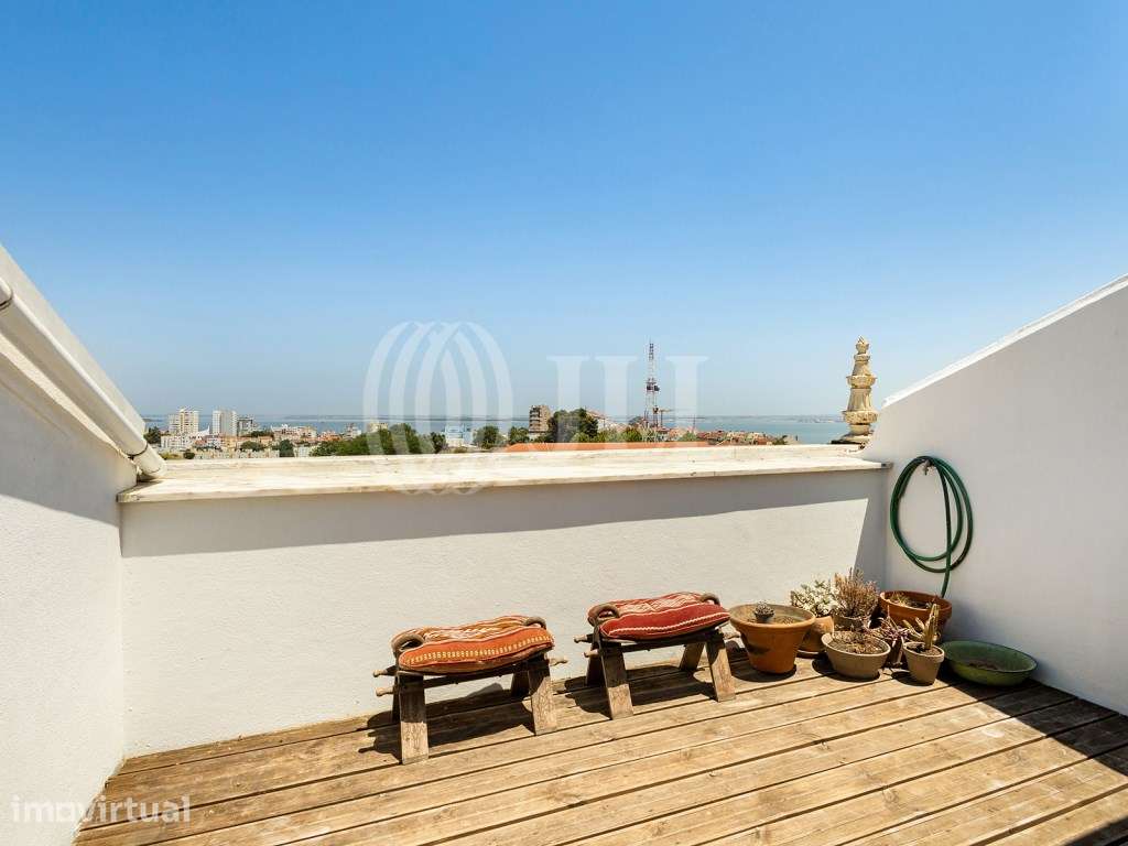 Apartamento T2+1 duplex, com vista cidade e rio, Lisboa - Grande imagem: 4/41
