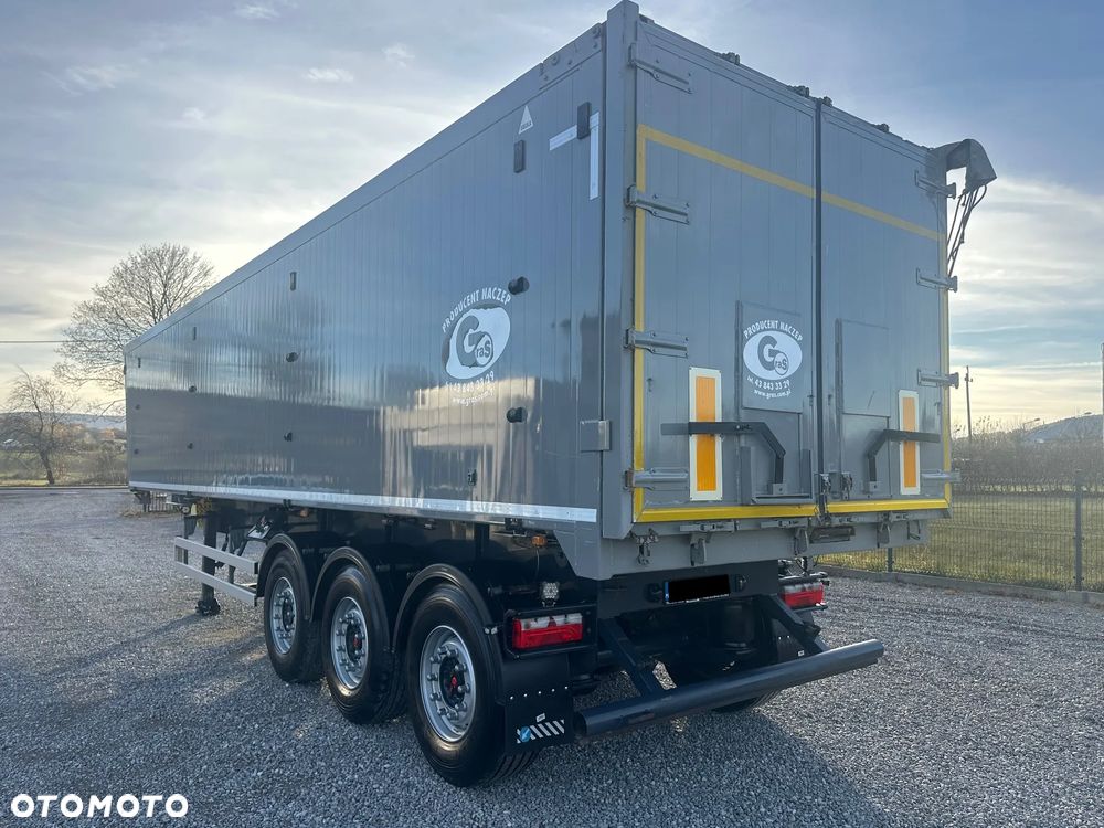 Gras NACZEPA / WYWROTKA / GRAS / 55M3 / KLAPO- DRZWI / JAK NOWA - 4