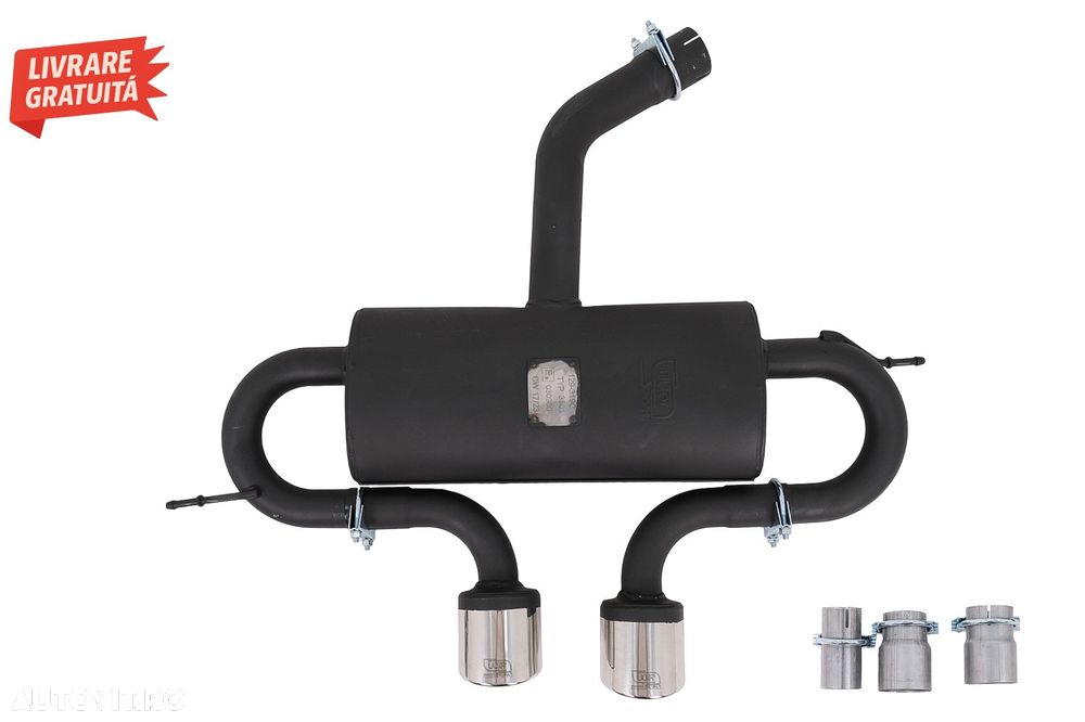 Prelungire Bara Spate cu Sistem de evacuare Catback VW Golf 5 V (2003-2007) R32 Lo- livrare gratuita - 9