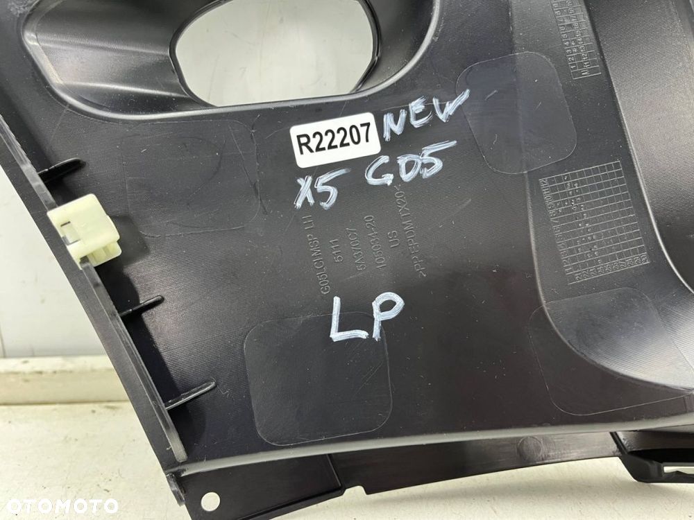 Ślizg BMW X5 G05 lift M-pakiet 23r.- NOWE lewe przednie mocowanie zderzaka wspornik kanał powietrza - 4