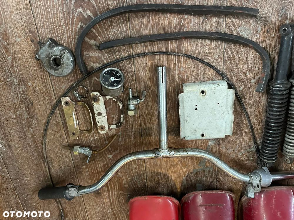 Części Simson S50 S51 Amortyzatory pedał hamulca Stopka Mocowanie Bęben - 18