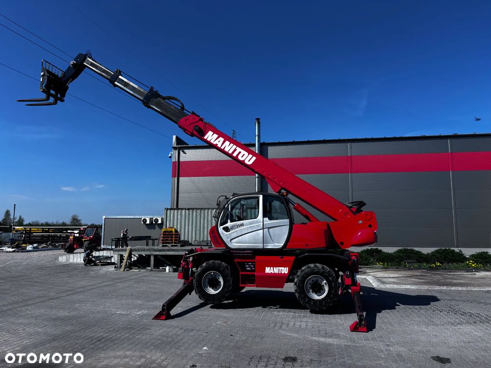 Manitou MRT 2540  MRT 2150  kosz ładowarka obrotowa - 10