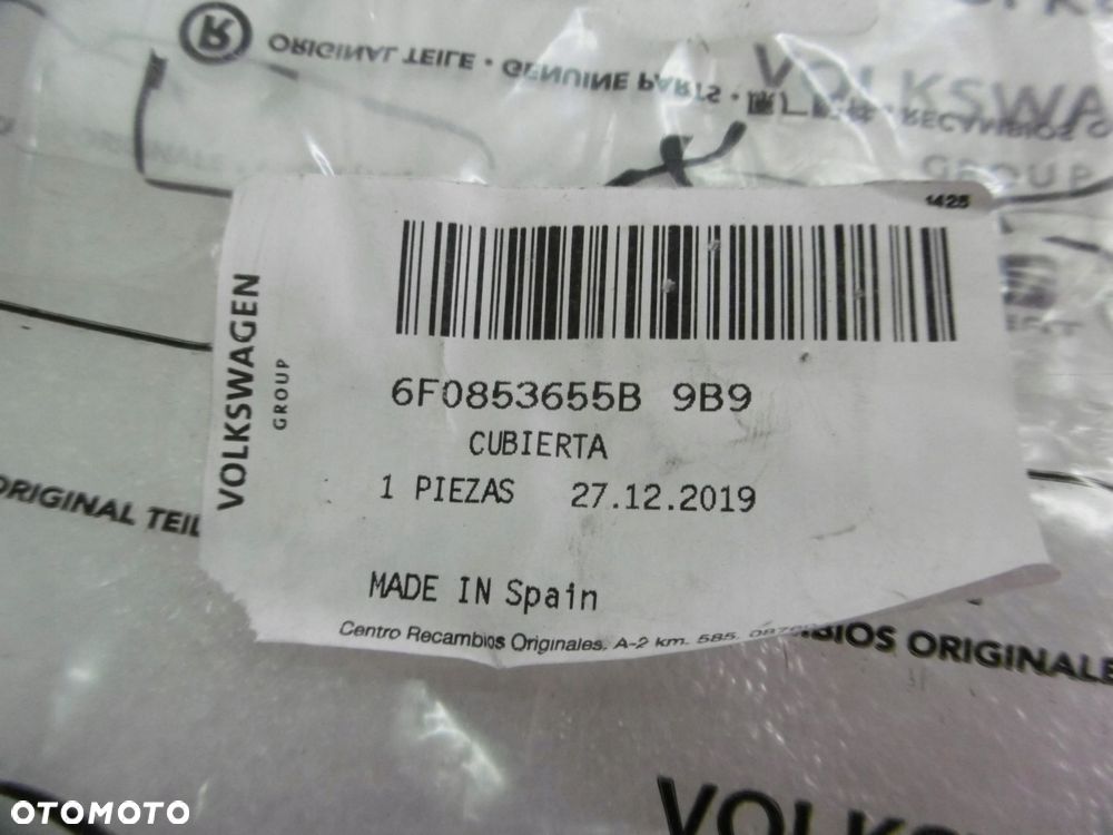 seat ibiza 6f0 17r - osłona pasa przedniego nowa - 8