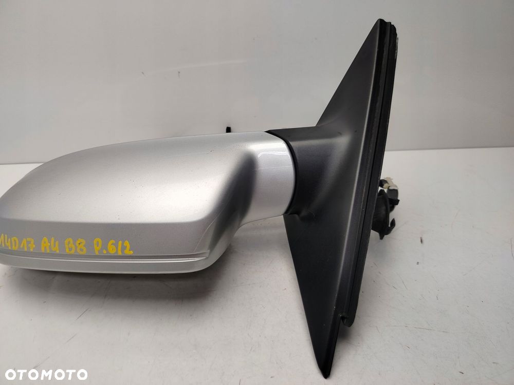 audi a4 b8 8 pin 6+2 07r- lusterko lewe zewnętrzne lx7w - 6