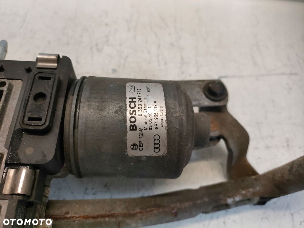AUDI A3 8P 1.9 TDI 3-DRZWI 03- MECHANIZM WYCIERACZEK SILNICZEK - 6