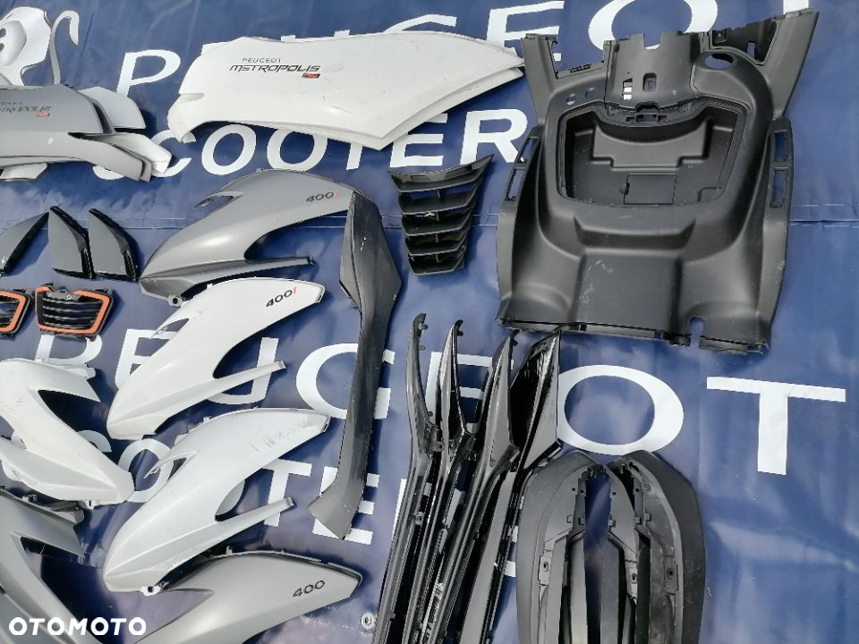 PEUGEOT METROPOLIS Czasza Bok Boczek Grill Kratka Wlot Owiewka Felga Części - 6