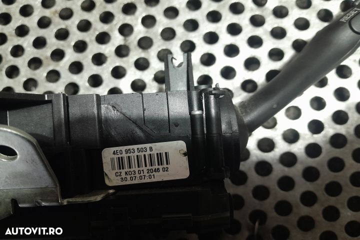 ANSAMBLU MANETE SEMNALIZARE + STERGATOARE + TEMPOMAT 4F0953549D / 4E0 - 5