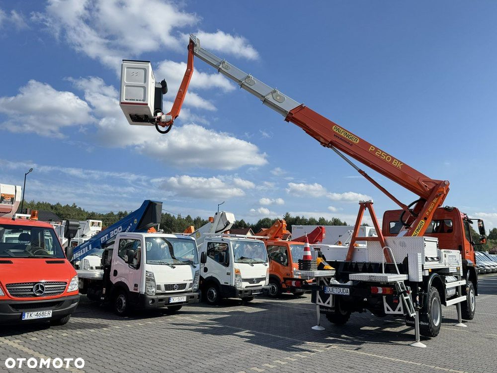 Mercedes-Benz Atego 818 E6 4x4 Zwyżka PALFINGER P250 BK Podnośnik Koszowy - 29