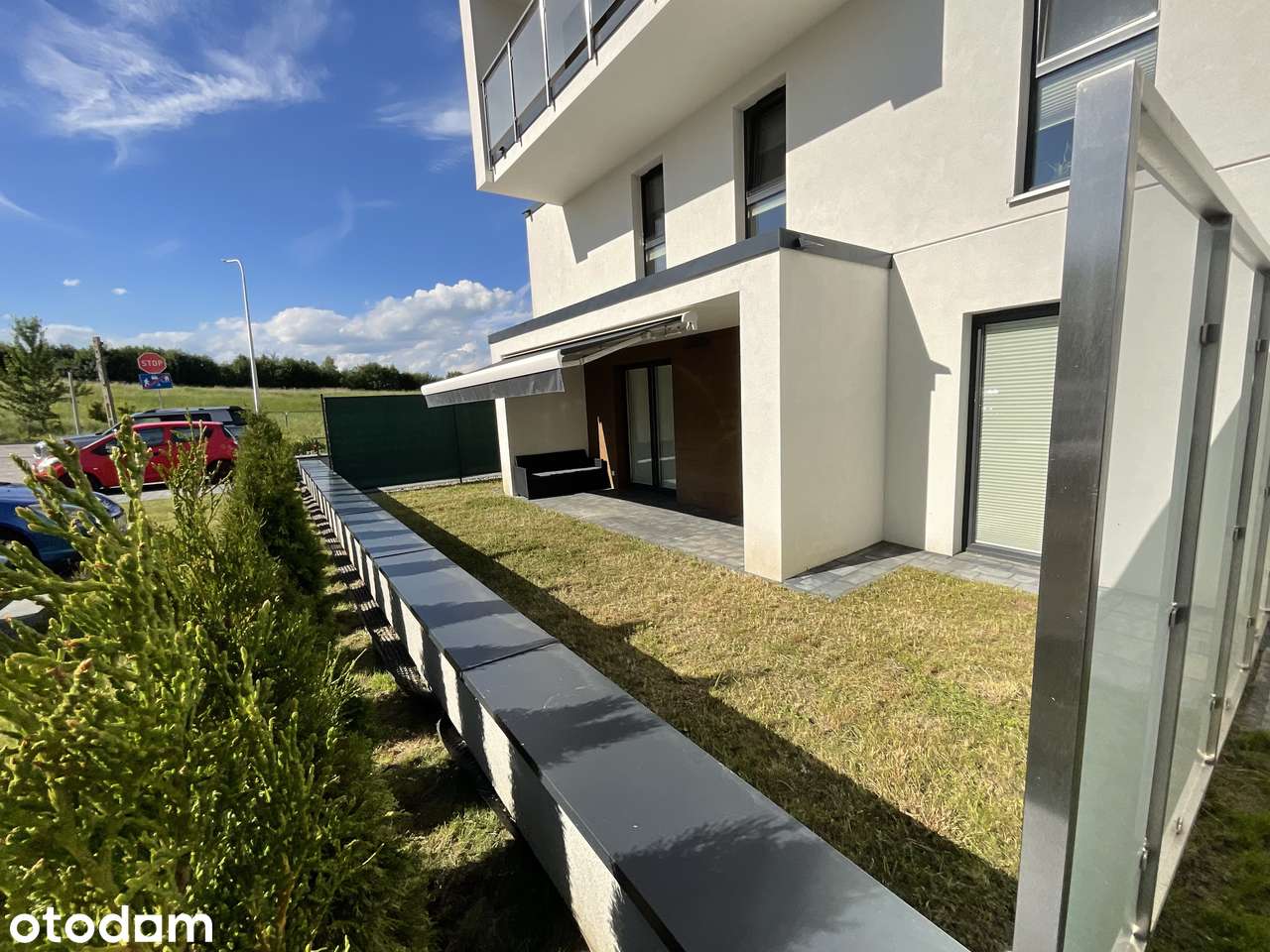 Nowe 3 pokoje 50 m² + 56 m² taras 2 łazienki parter Boguchwała, garaż